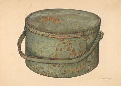 Sugar Pail with Cover