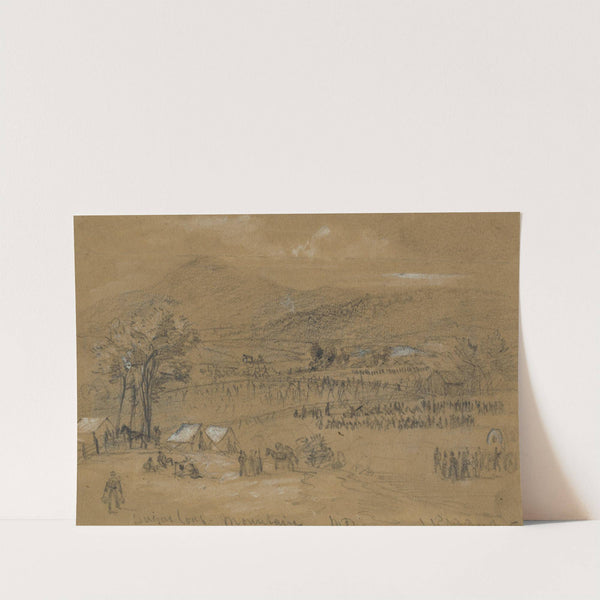 Sugarloaf Mountain, MD. by Alfred Rudolph Waud