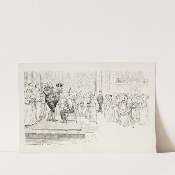 Suggestion for a simpler coronation (1911) by William Henry Walker