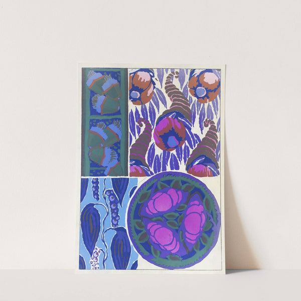 Suggestions pour étoffes et tapis Pl.01 (1923) by Emile-Allain Séguy