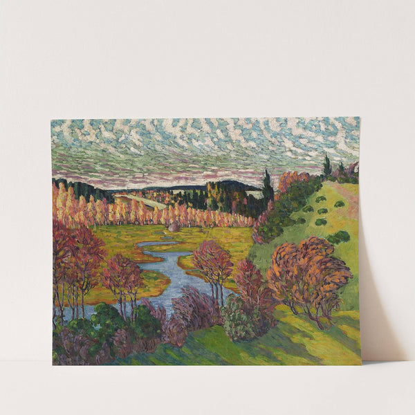 Sügismaastik (1912) by Konrad Mägi