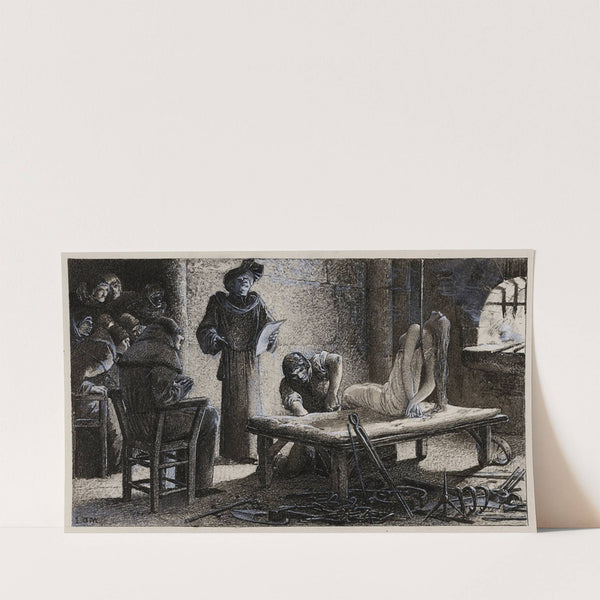 Suite de l’écu changé en feuille sèche (1889) by Luc-Olivier Merson