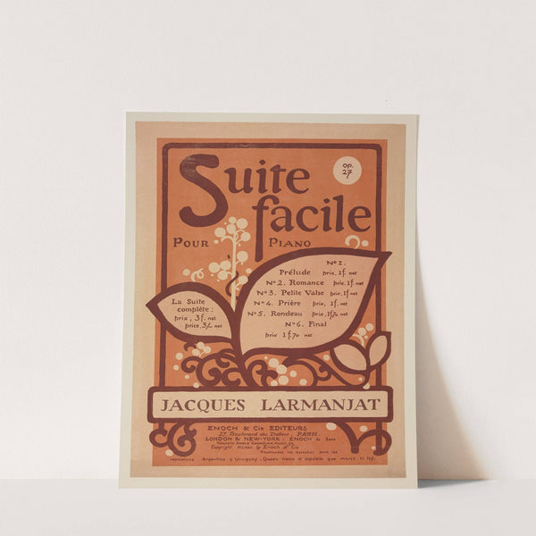 Suite facile pour piano (1920) by George Auriol