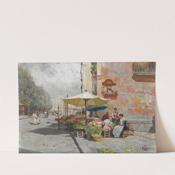 Sul Vomero, Napoli by Attilio Pratella