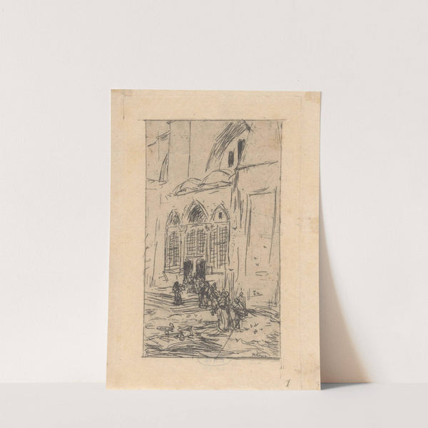 Süleymaniye-moskee in Constantinopel (1888) by Marius Bauer