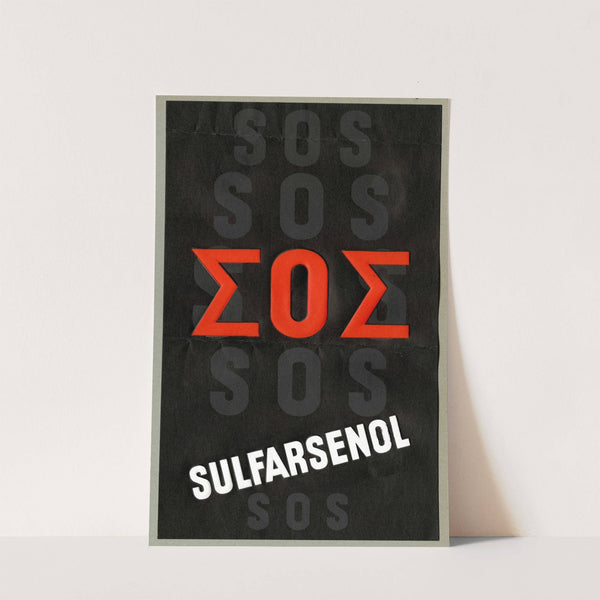 Sulfarsénol (1910-1950) by Laboratoires de biochimie médicale