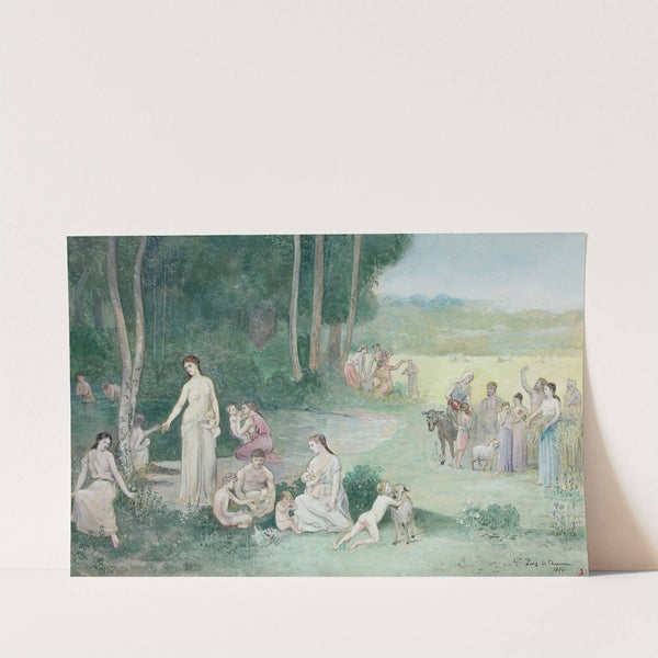 Summer by Pierre Puvis de Chavannes