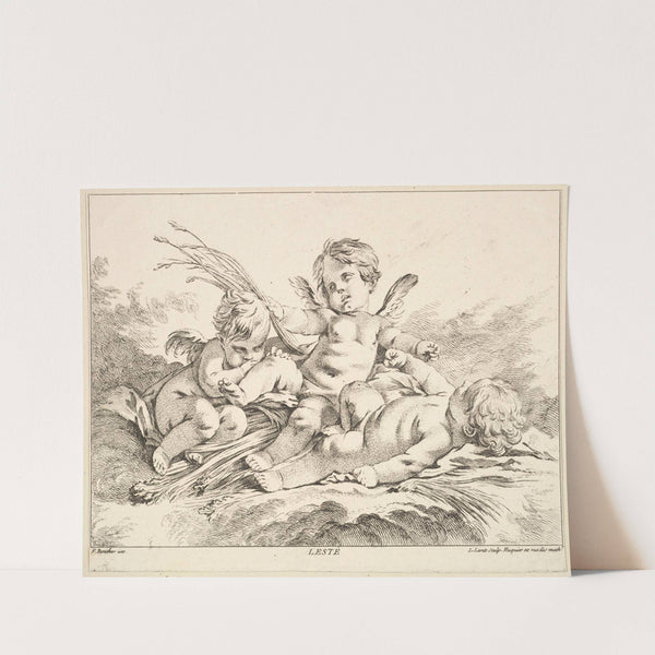Summer (After F. Boucher) by Louis-Felix de La Rue