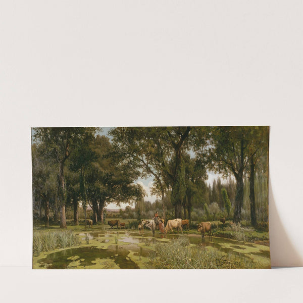 Summer Bloom (1877) by Joaquim Vayreda