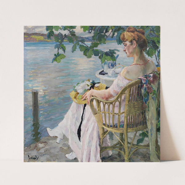Summer evening (1916) by Edward Cucuel