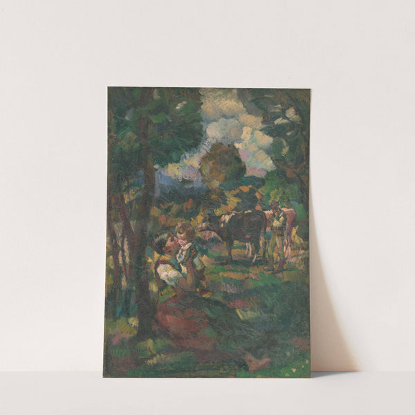 Summer by Gustáv Mallý