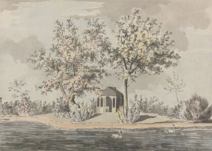 Summer House by a Riverside