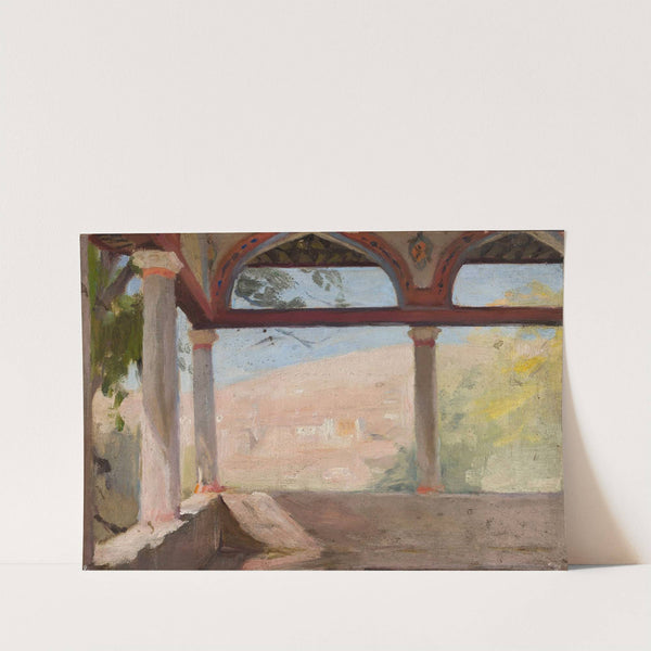 Summer house of Maria Potocka in Bakhchisaray. From the journey to Crimea by Jan Ciągliński