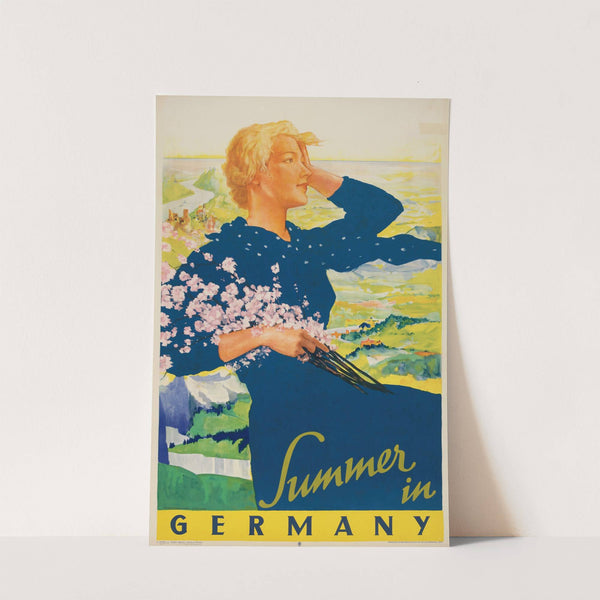 Summer In Germany by Ludwig Lutz Ehrenberger