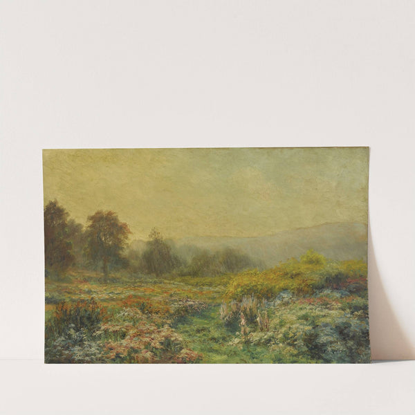 Summer Landscape by Francois Richard de Montholon