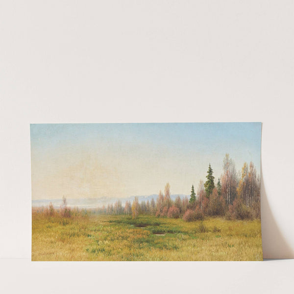 Summer landscape by Gavril Pavlovich Kondratenko