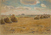 Summer landscape (Field with stacks of grain) (1903 - 1905)