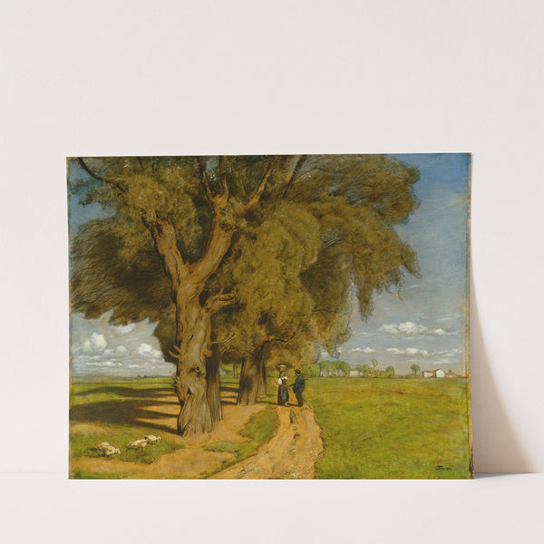 Summer (Landscape near Karlsruhe) (1891) by Hans Thoma