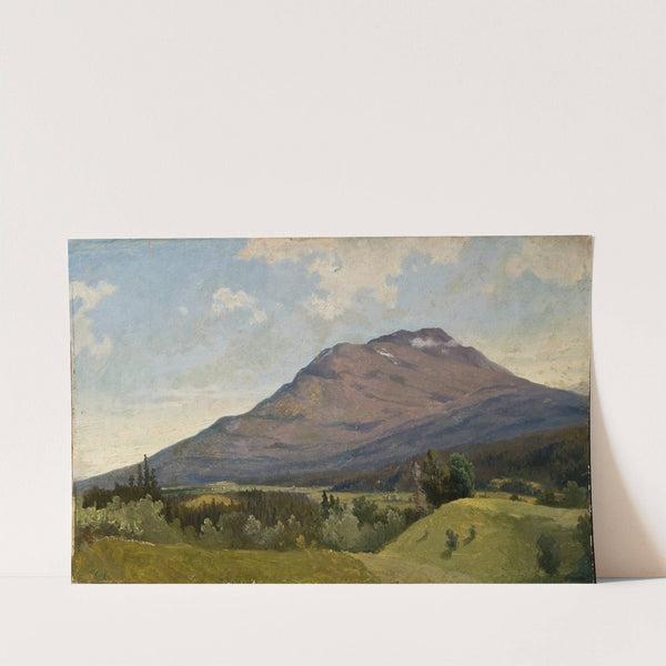 Summer Landscape with Mountain by Gustaf Wilhelm Palm