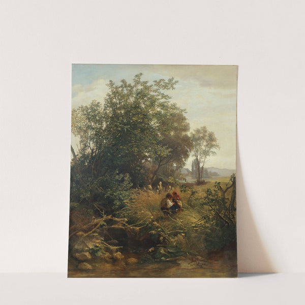 Summer Morning in the Bernau Valley (1863) by Hans Thoma