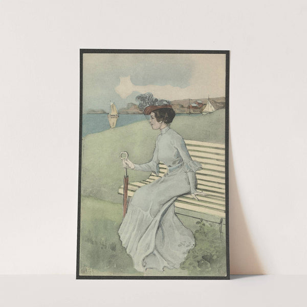 Summer motif by Thorolf Holmboe