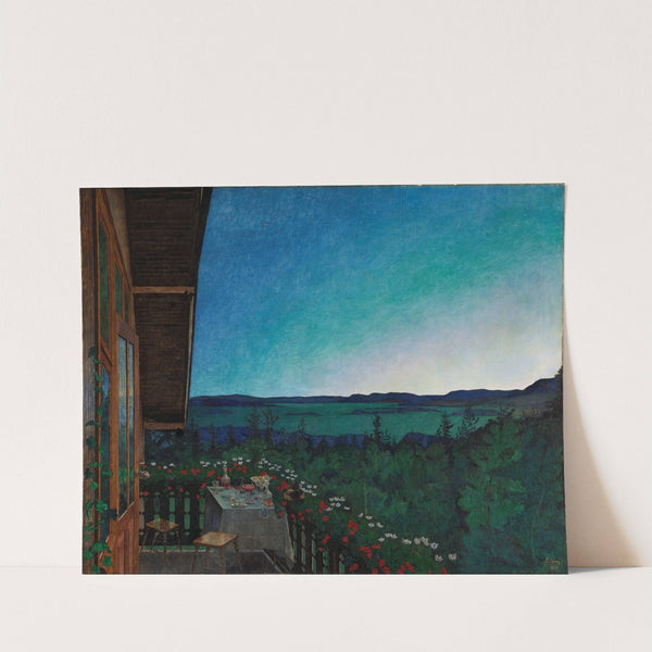 Summer Night by Harald Sohlberg