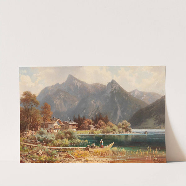 Summer on Schliersee by Ludwig Sckell