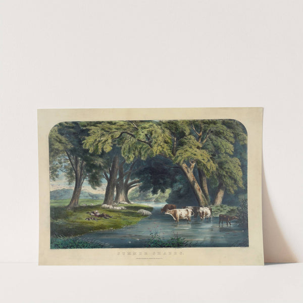 Summer shades (1859) by Currier & Ives.