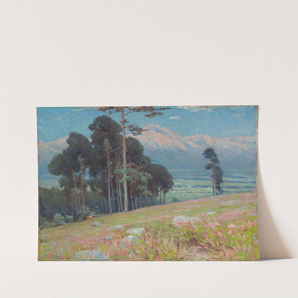 Summer snow in the Tatras (1934) by Ľudovít Čordák