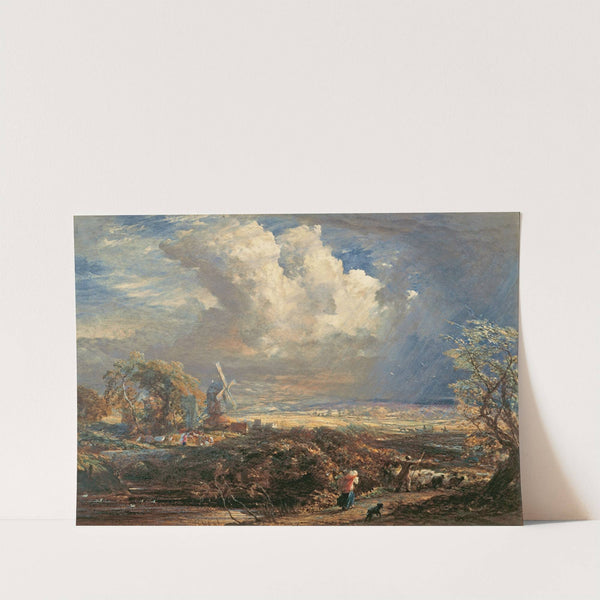 Summer Storm near Pulborough, Sussex by Samuel Palmer