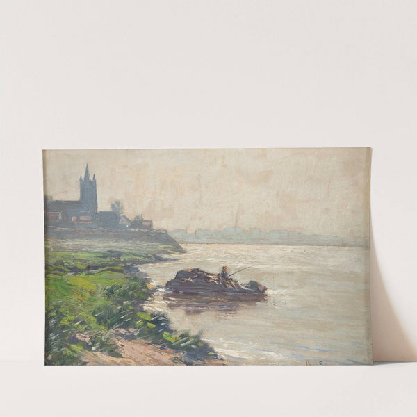 Summer’s day by the river by Georg Sommer