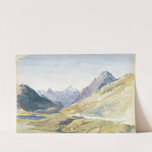 Summit of Bernina Pass by John Singer Sargent