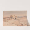 Summit of Mount Sinai or Jebel Musa (1840) by Rev. Edward Thomas Daniell
