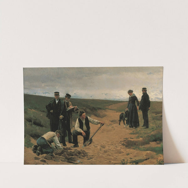 Summum jus, summa injuria. The murder of a child (1886) by Erik Henningsen