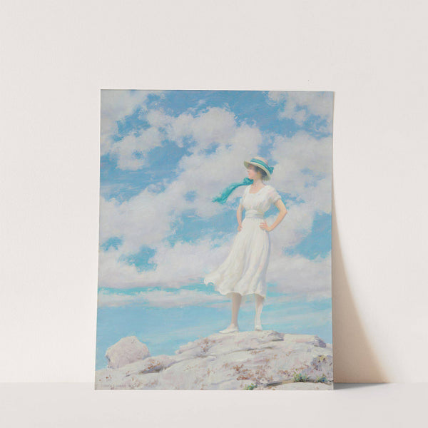 Summy Sky (On the Summit) (c 1918) by Charles Courtney Curran