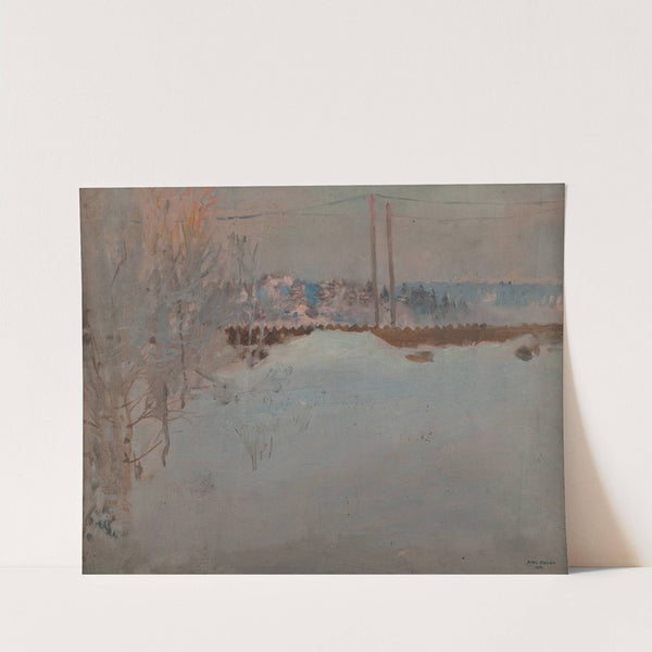 Sumuaamu (Malmilla) (1891) by Akseli Gallen-Kallela