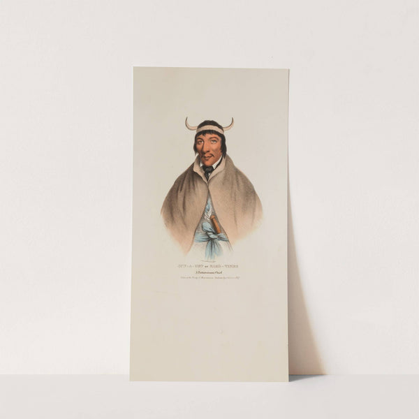 SUN-A-GET or Hard Times; A Pottawatomie Chief (1835) by James Otto Lewis