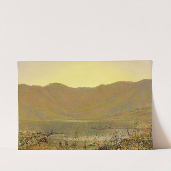 Sun-dip, the home of the heron by John Atkinson Grimshaw