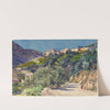 Sun-Drenched Hills near Menton by Jules-Ferdinand Jacquemart