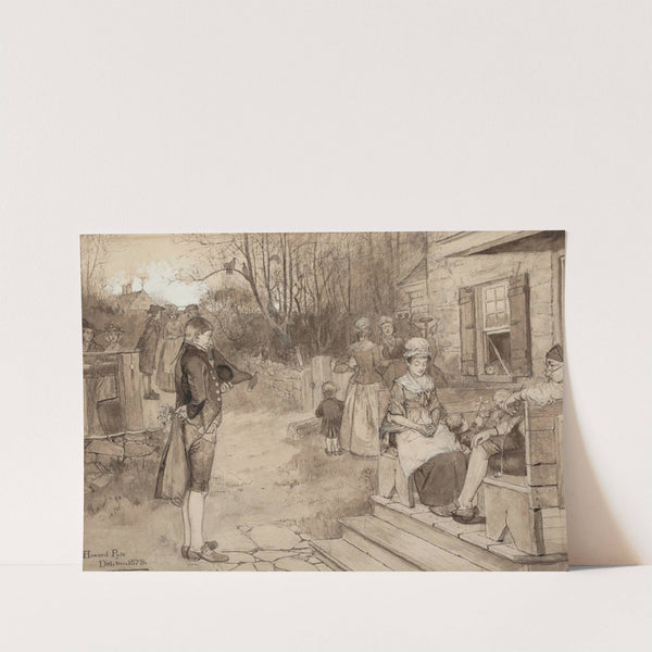 Sunday In Old Catskill by Howard Pyle