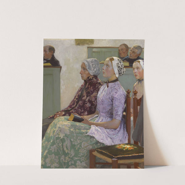 Sunday Mass by Gari Melchers