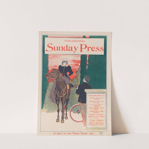 Sunday Press, Special features, Nov. 10, 1895 by George Reiter Brill