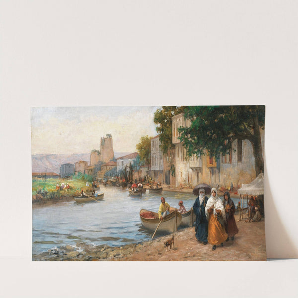 Sunday Promenade in Göksu by Fausto Zonaro