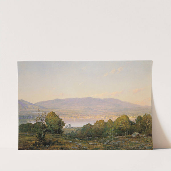 Sundown at Centre Harbor, New Hampshire (1874) by William Trost Richards