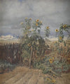 Sunflowers on a Beach
