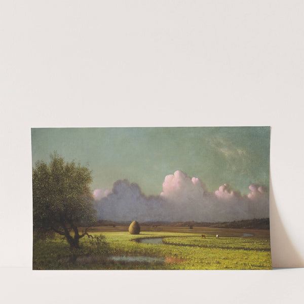 Sunlight and Shadow – The Newbury Marshes (c. 1871-1875) by Martin Johnson Heade