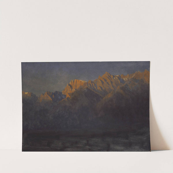 Sunrise in the Sierras (ca. 1872) by Albert Bierstadt