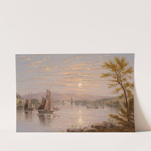 Sunrise on Lake Champlain (circa 1885) by William Rickarby Miller