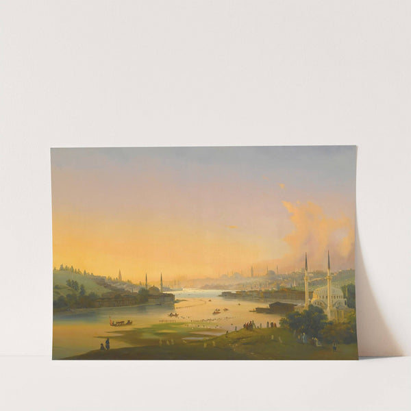 Sunrise Over The Golden Horn by Ippolito Caffi