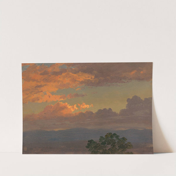 Sunset (1865) by Frederic Edwin Church